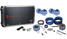 Rockville RXH-F5 3200 Watt/800w CEA RMS 5 Channel Car Stereo Amplifier+Amp Kit picture
