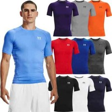 Under Armour Short Sleeve Compression Shirt UA Workout T-Shirt 1361518 picture