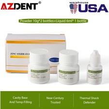 Conjunto de Polvo y Líquido de Óxido de Zinc Eugenol Dental para Cemento Tempora picture