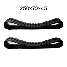 2Pcs Rubber Tracks 250x72x45 Replacement For Bobcat 220 2507245 picture
