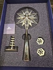 Swarovski Rockefeller Christmas Tree Topper 2006 Holiday Shining Star 843215 picture