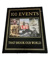 100 Events That Shook Our World, Decorative Leather History Book Life, picture