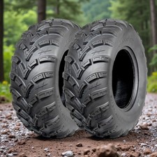 2-Pack 25x10-12 ATV Tires 6PR 25x10x12 Rear UTV Tire Mud All Terrain Heavy Duty picture