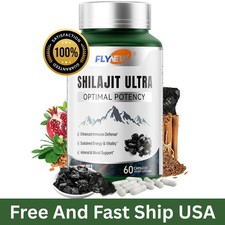 Flynew Shilajit Ultra Optimal Potency, Shilajit Extract with L-Arginine, Pure US picture