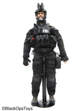 1/6 Scale Toy Custom Male FBI Full Dressed Body w/Headsculpt & Gear Set picture
