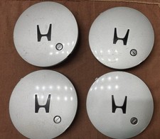 4 Vintage 1990 1991 Honda Prelude Alloy Wheel Locking Center Caps Set picture
