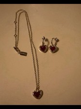 Authentic Coach Necklace And Earrings Set picture