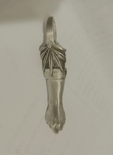 Vintage 1970's Silver Tone Metal Lever Action  Roach Clip picture