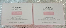 2 Pack Avon Isa Knox Anew Clinical Collagen Booster Eye Lift Pro Dual Eye System picture