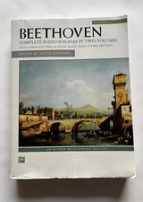 Beethoven Complete Piano Sonatas in Two Volumes - Vol 2 ONLY - VGUC picture