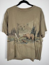Vintage 90s 1992 Delta San Segal Bears Alaska gorpcore streetwear XL retro tee picture