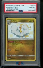2019 Pokemon Sun & Moon Holo Hidden Fates Altaria  #SV37 PSA 10 picture