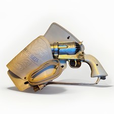 Rare Find Vintage Jerdon Magnum Revolver Wall Mount Bath Accessory Holster Decor picture