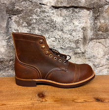 RED WING IRON RANGER MEN'S 6-INCH Copper Rough & Tough Leather 8085 NEW IN BOX picture