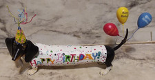 2005 Westland Hot Diggity Dog DACHSHUND #16503 A Woopie Weiner HAPPY BIRTHDAY picture