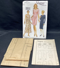 Vtg Sewing Pattern, Vogue 9171 Dress 10 Uncut - ships free picture