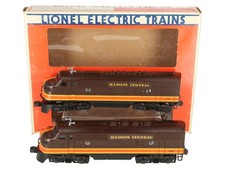 Lionel 6-8580 O Gauge Illinois Central F3 AA Diesel Locomotive Set LN/Box picture