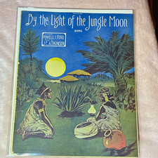 By the Light of the Jungle Moon Sheet Music Voice Solo Jerome H. Remick & Co. picture