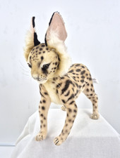 Hansa Creation - African Serval Cat #8039 Standing Plush Animal Figure picture