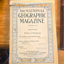 The National Geographic Magazine Sept 1915 Vol XXVIII No. 3 Illustrated picture