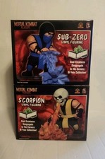 NIB CultureFly 🦂🧊Sub-zero Scorpion Mortal Kombat Corner Creature Vinyl Figures picture