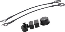 Rear Tailgate Cables and Hinge Pivot Bushing Insert Kit for 1500 1996-2001 2500 picture