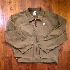 Nike ACG Smith Summit Men's 2XL Olive Full-Zip Lined Jacket HV0598-368 NWT picture