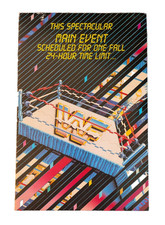 Vintage 1991 WWF Superstars Birthday Card - Titan Sports - Electronic Signatures picture