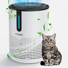MOOKA Tabletop Air Purifier 475 sq ft Wi-Fi Alexa/Google 4-Speed Touch Timer picture
