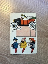 1914 J. Alan Fletcher Postcard #29 Cut Out Paper Toy Whiz Car picture