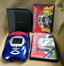 Hasbro Video Now Color Console + Case & Disc Collection Lot picture