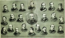EJ. Sullivan 1869-1933 Original SIGNED Victorian ENGRAVING Lord Wolseley NILE picture