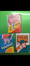 1970 * 1971 * 1972 * Topps (3) BASEBALL PACK Lot Unopened  NICE CLEAN picture