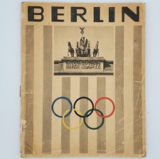 1936 Berlin Olympics Heinrich Hoffmann Photo Book Third Reich Multilingual Guide picture