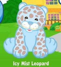 Webkinz Classic Icy Mist Leopard - hm696 - Virtual Adoption Code Only picture