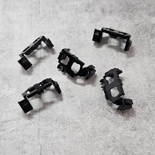 5pack Black Pistol Holster Belt Blocks Weapons Accessories for Minifigure B42136 picture