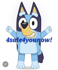 32'FOOT TALL INFLATABLE BLUEY CUSTOM MADE WITH LED LIGHTS ONE OF A KIND NEW picture