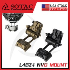 SOTAC L4G24 Helmet Mount Tactical NVG Night Vision L4G24 Mount Breakaway Base US picture