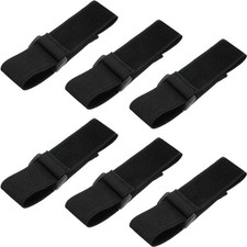 6PCS Cycling Pant Leg Bands Elastic Bike Ankle Straps Safety Belt for Outdoor Us picture