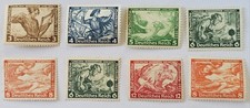 GERMANY CLASSICS SCARCE 1933 Wagner Never Hinged Mint Lot of 8. €250 picture