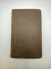 1856 Antique Book THE HOLY WAR-JOHN BUNYAN-Christian Allegory picture