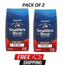 Seattle’s Best Coffee, Post Alley, Dark Roast, Ground Coffee,12 oz, 2pk picture