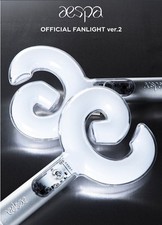 Aespa Official Stick Ver .2 + Photo Card 4p +100% Authentic + Track picture