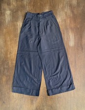 Y's Yohji Yamamoto Stripped Jort Wide Pants Made in Japan picture