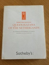 SOTHEBY'S Amsterdam Queen Juliana of Netherlands Royals Auction Catalog 2011 picture