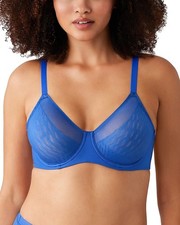 Wacoal Elevated Allure Underwire Bra Beaucoup Blue Size 36D A3411 picture