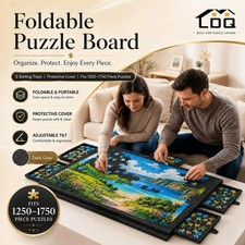 Foldable Puzzle Board 1250 Pieces Adjustable Tilt Table picture