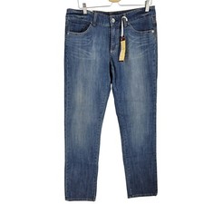NWT LEE blue stretch denim Lower on waist slim fit straight leg - 14 picture
