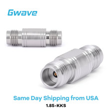 1.85mm Female to 1.85mm Female Adapter, DC - 67GHz picture