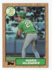 1987 Topps Mark McGwire #366 NM-MT RC picture
